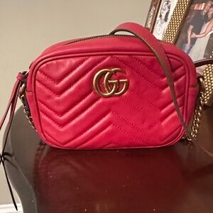 Gucci mini marmot Quilted Crossbody Bag